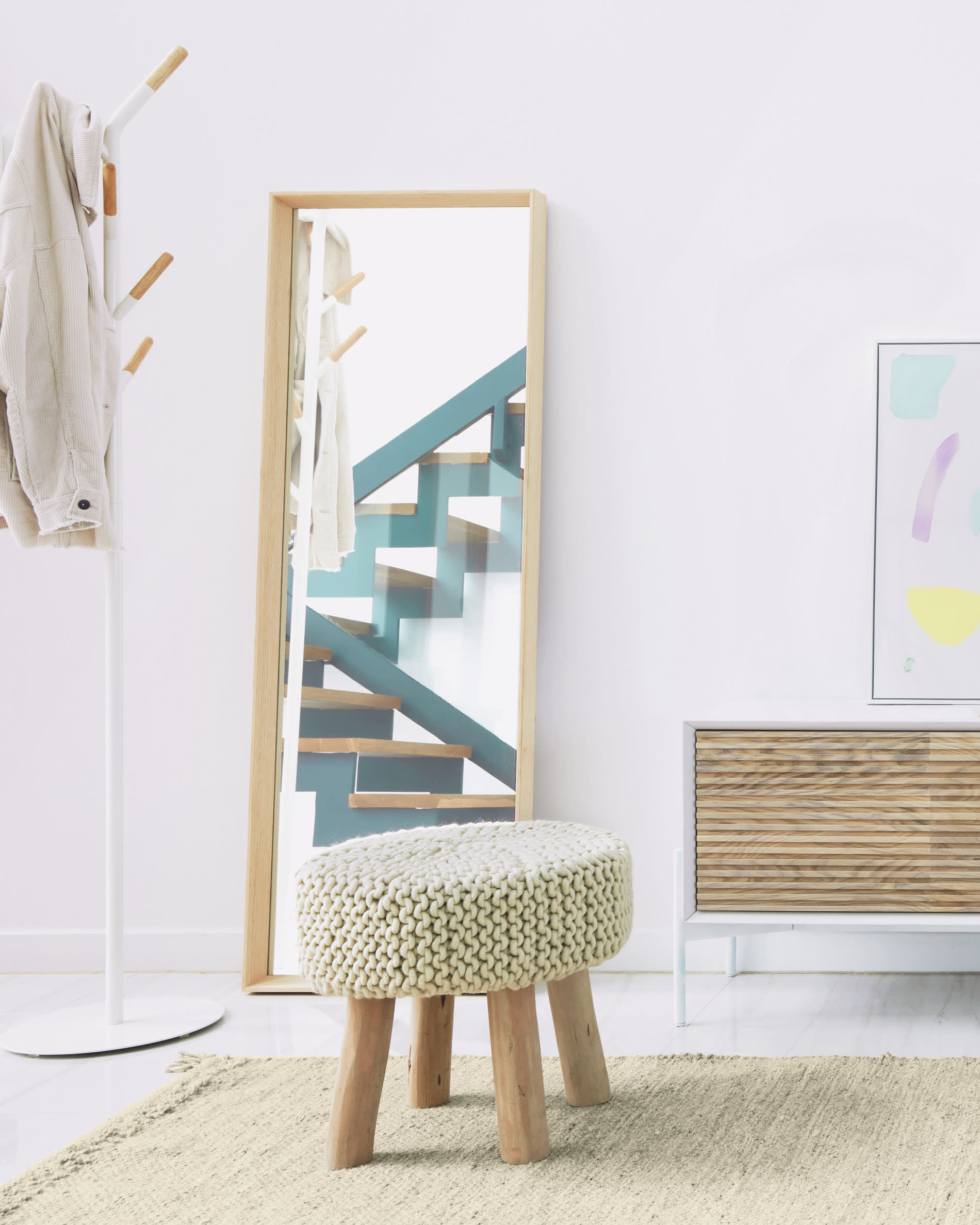 Carime Teppich beige 200x300 cm von Kave Home: Zeitloses Design, langlebig und perfekt für moderne und gemütliche Wohnräume.