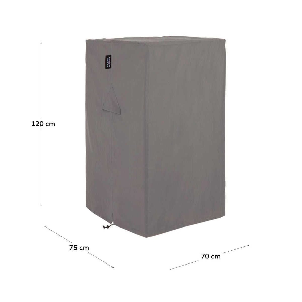 Iria Schutzhülle für Outdoor-Stühle max. 70 x 75 cm in Grau präsentiert im Onlineshop von KAQTU Design AG. Outdoor-Accessoire ist von Kave Home
