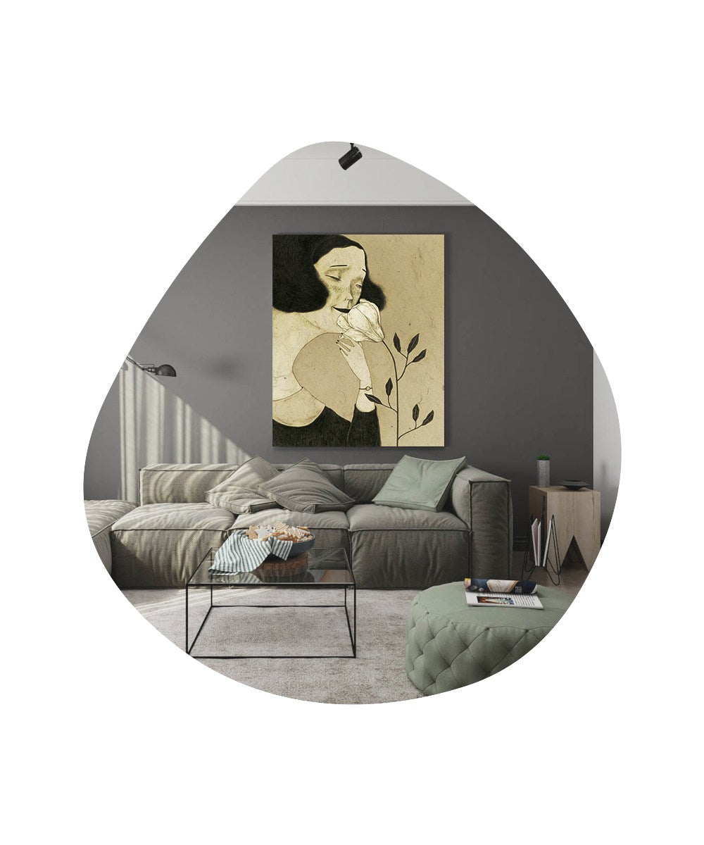 Entdecken Sie den Besso Spiegel von Hanah Home in edlem Schwarz – ein stilvolles Highlight für Ihr Zuhause, das Eleganz und Raffinesse vereint.