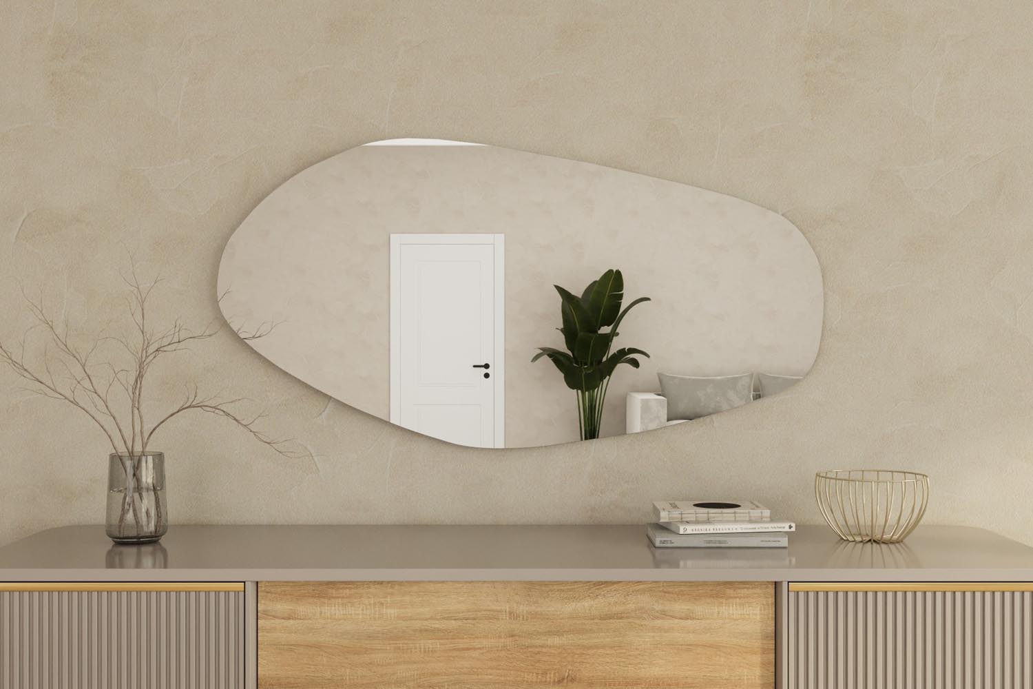 Bella Spiegel - Schwarz