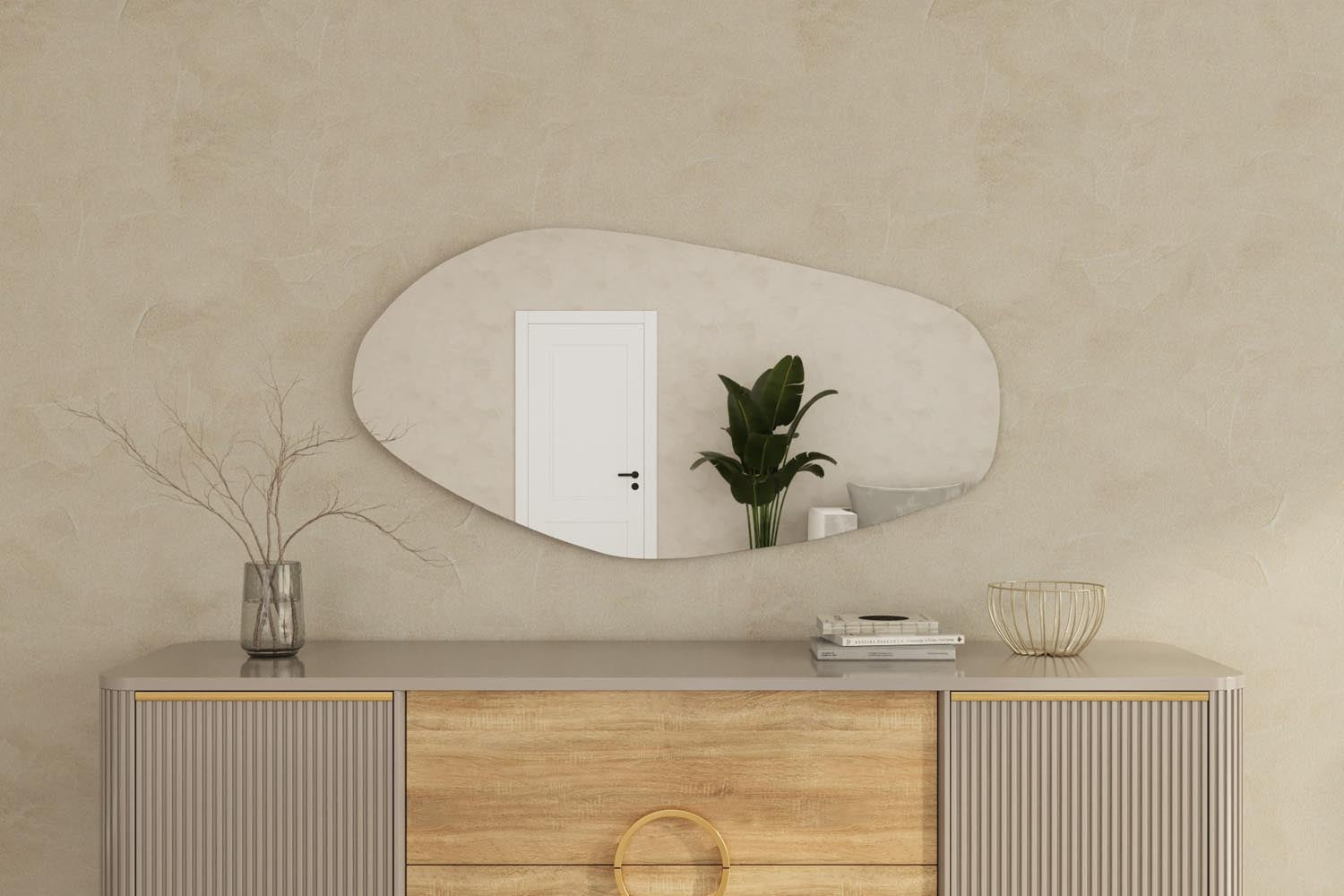 Bella Spiegel - Schwarz