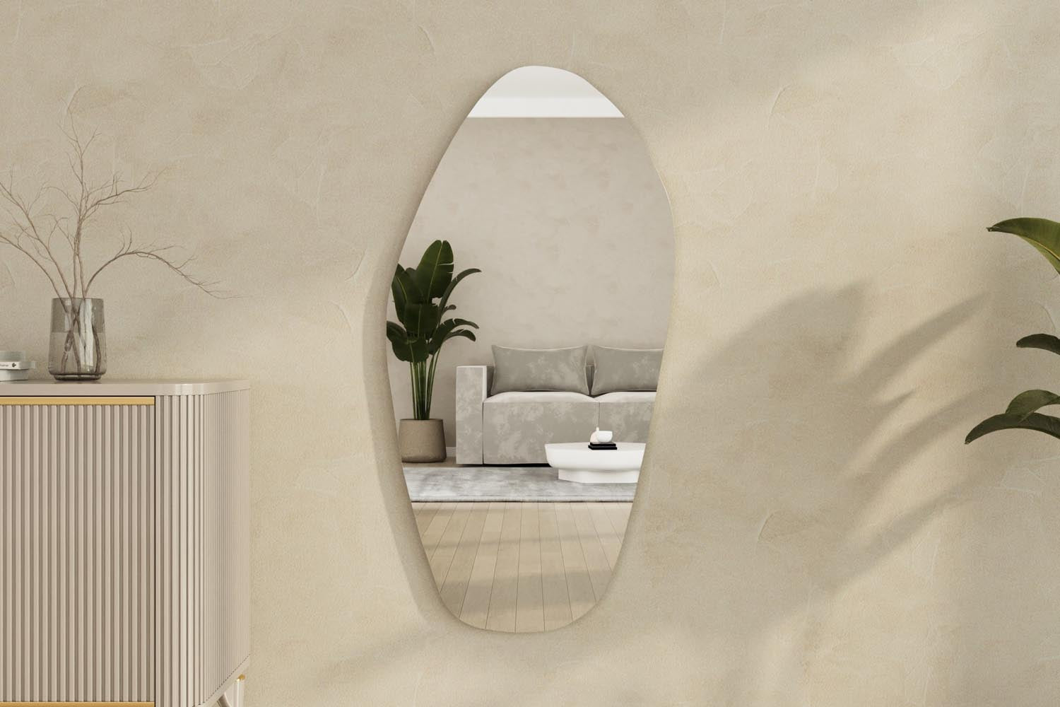 Bella Spiegel - Schwarz