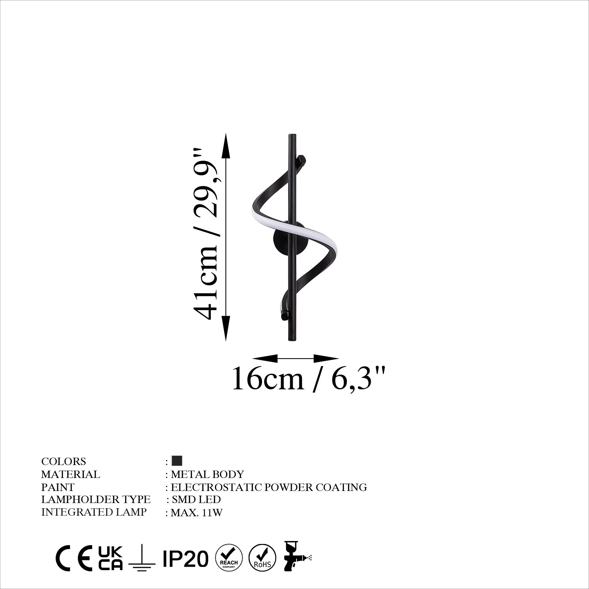 Moderne Lıkma Wandleuchte in elegantem Schwarz von Opviq: Perfekt für stilvolle Akzente und eine warme, einladende Beleuchtung in jedem Raum.