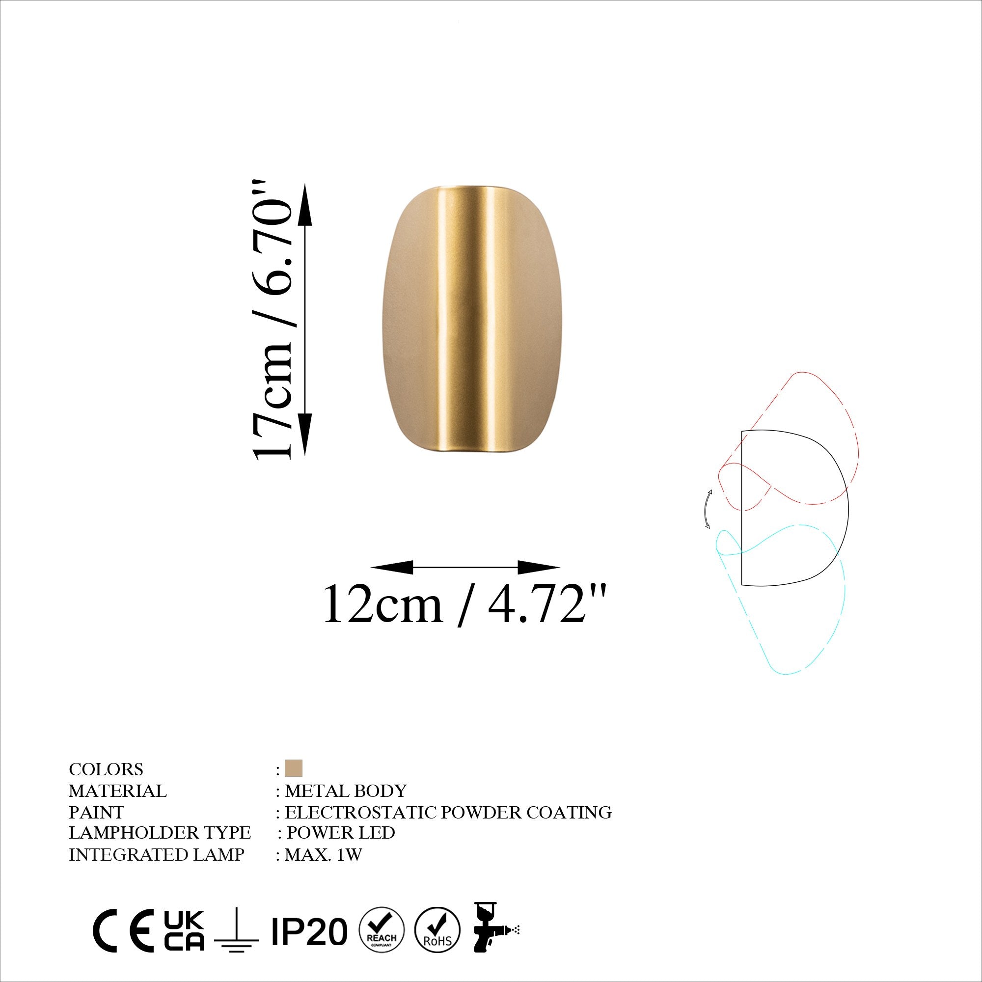 Entdecken Sie die Heybe Wandleuchte in Gold von Opviq – ein stilvolles Lichtobjekt, das Eleganz und Wärme in jeden Raum bringt.