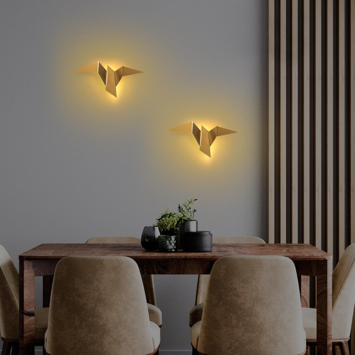 Pacalı Wandleuchte - Gold in Gold präsentiert im Onlineshop von KAQTU Design AG. Wandleuchte ist von Opviq