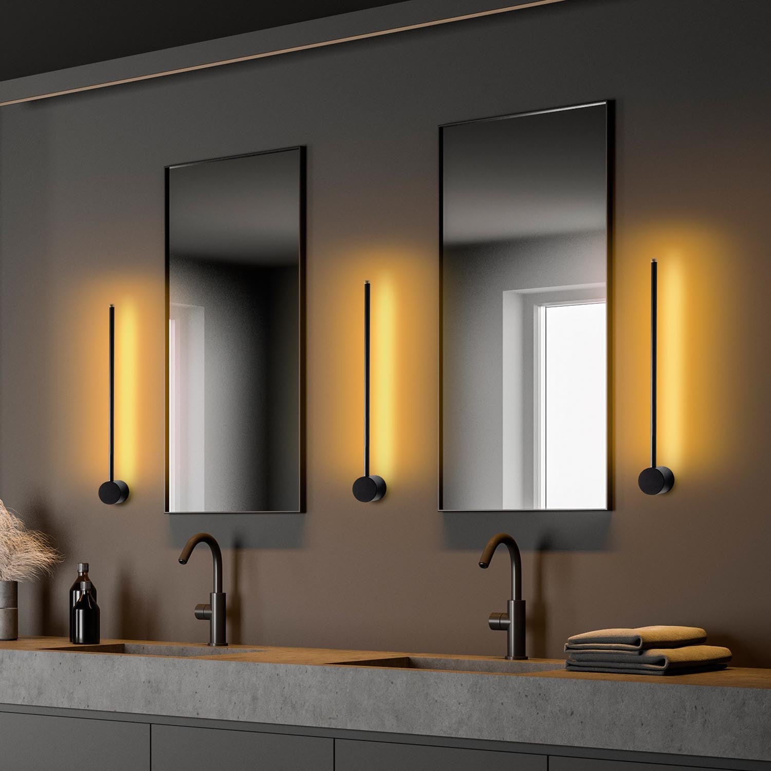 Verleihen Sie Ihrem Raum mit der Sword Wandleuchte von Opviq in Schwarz einen Hauch von Eleganz. Perfekt für gemütliche Beleuchtung und modernes Design.