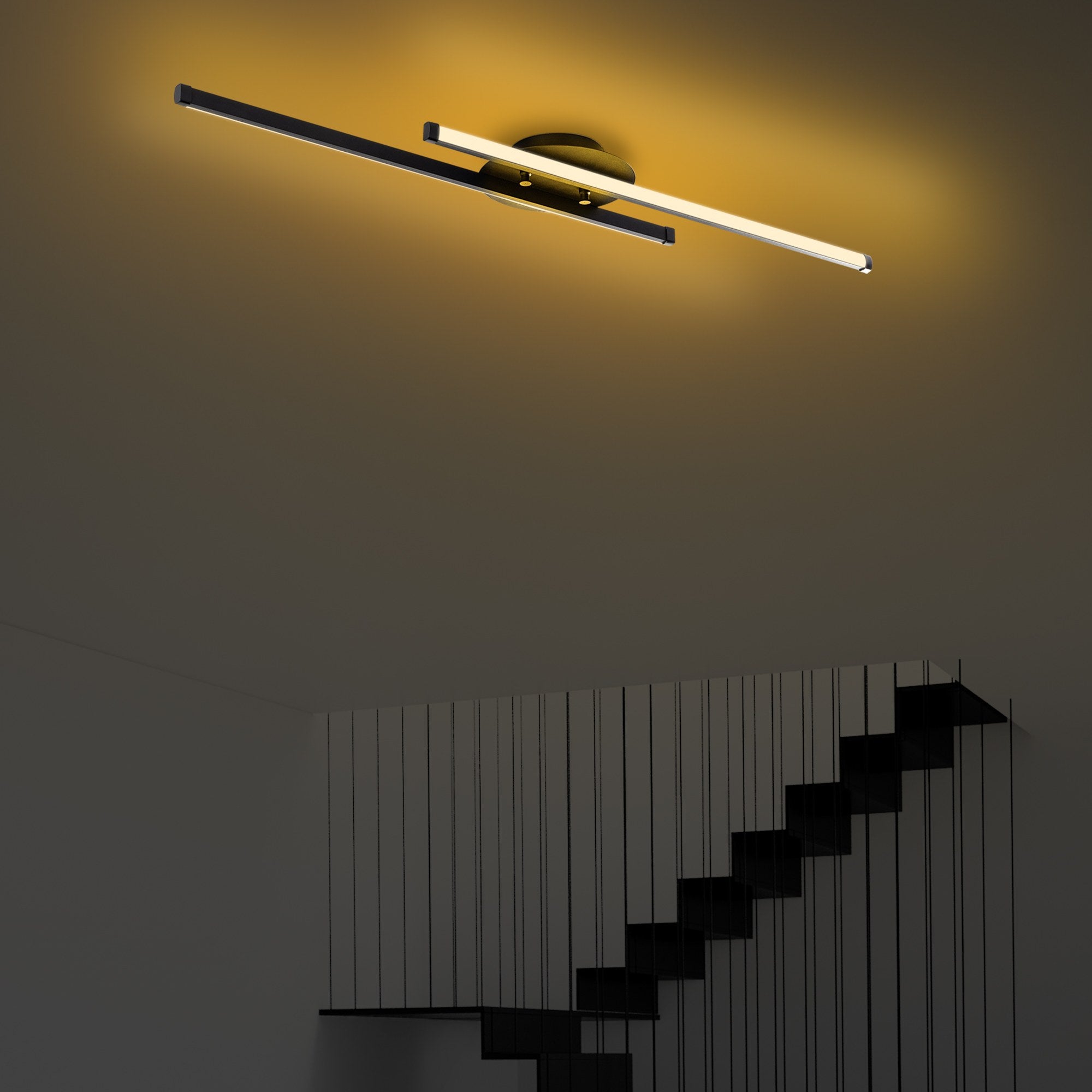 Entdecken Sie die elegante Umut Deckenleuchte in Schwarz von Opviq. Perfekt für stilvolle Räume, vereint sie modernes Design mit hochwertiger Verarbeitung.