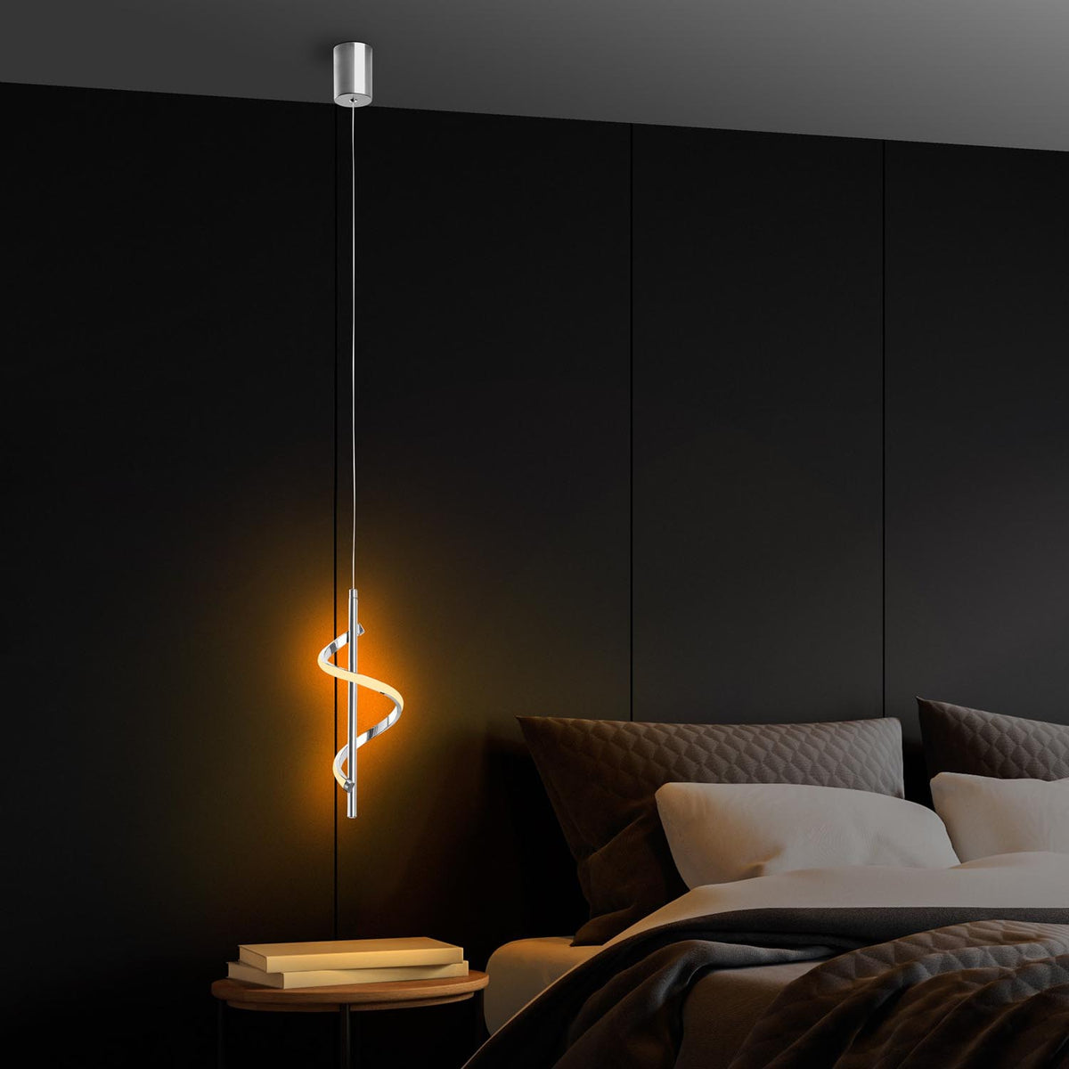 Lıkma Pendellampe - Chrome in Chrome präsentiert im Onlineshop von KAQTU Design AG. Pendelleuchte ist von Opviq