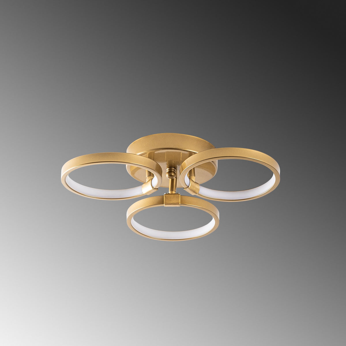 Halka Deckenleuchte - Gold in Gold präsentiert im Onlineshop von KAQTU Design AG. Deckenleuchte ist von Opviq