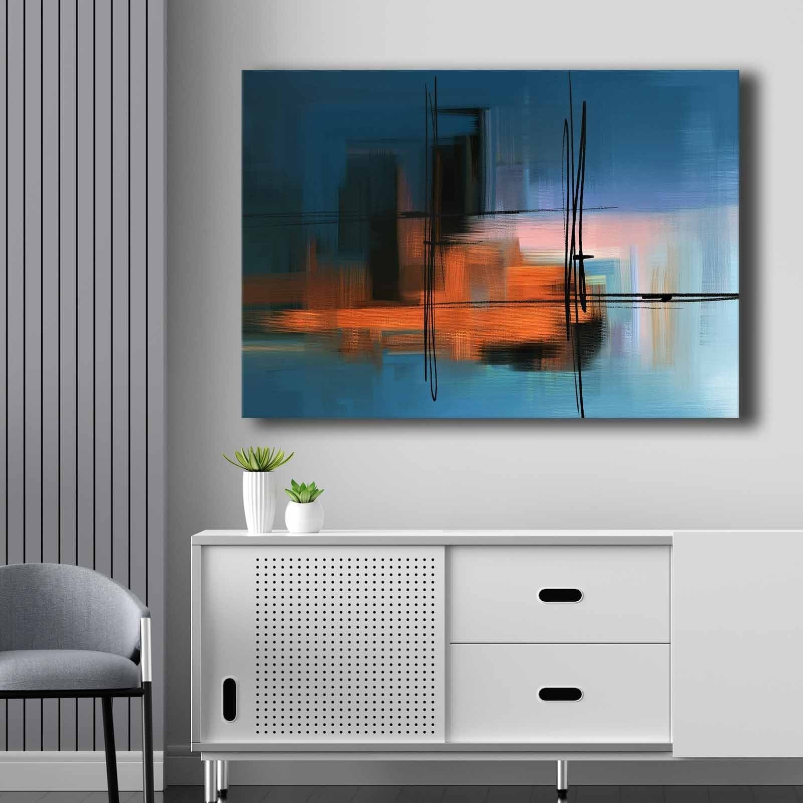 70100NISC Picture - Blue Orange Pink Black