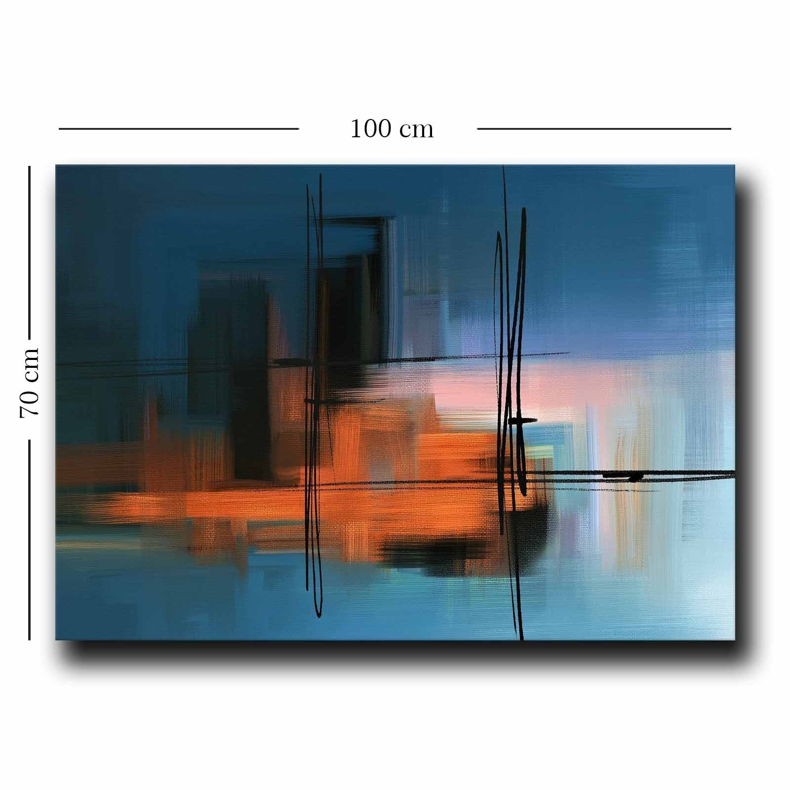 70100NISC Picture - Blue Orange Pink Black