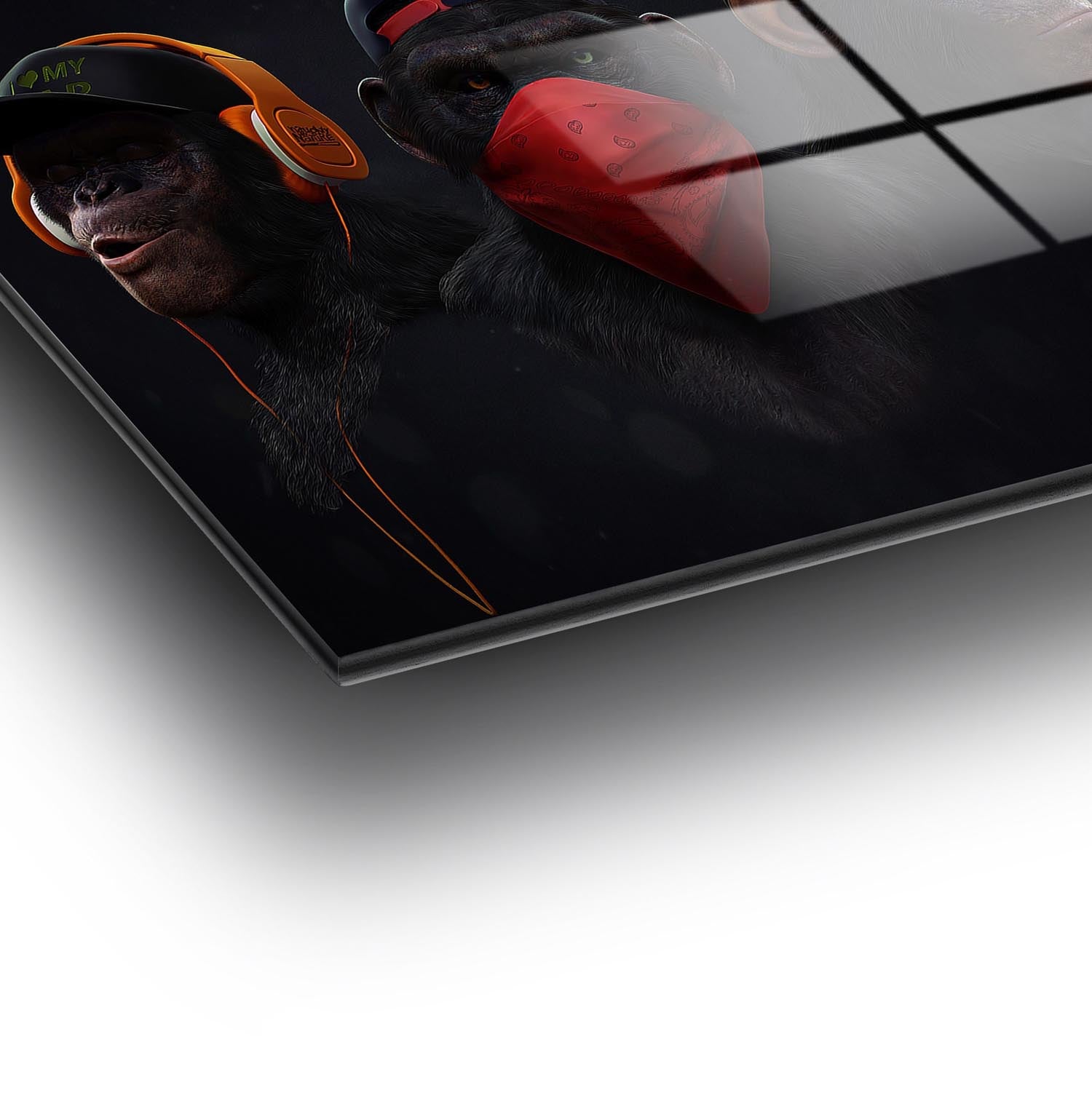 Bringen Sie Farbe und Eleganz in Ihr Zuhause mit dem mehrfarbigen UV Bild von Wallity. Ein einzigartiges Kunstwerk, das jeden Raum verwandelt!