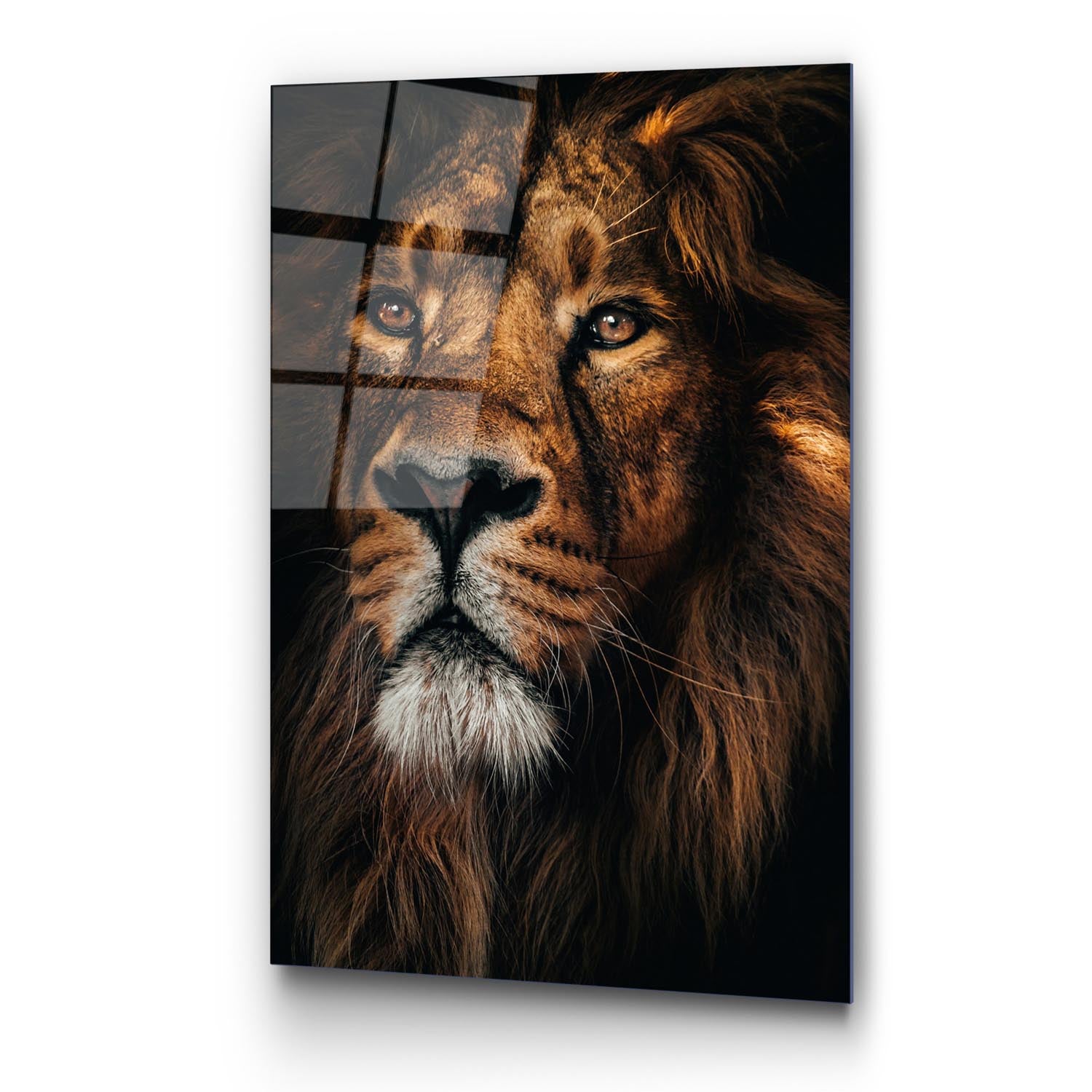 Verleihen Sie Ihrem Raum mit dem mehrfarbigen UV-Bild von Wallity einen Hauch von Eleganz. Dieses gehärtete Glasgemälde ist ein echter Blickfang!