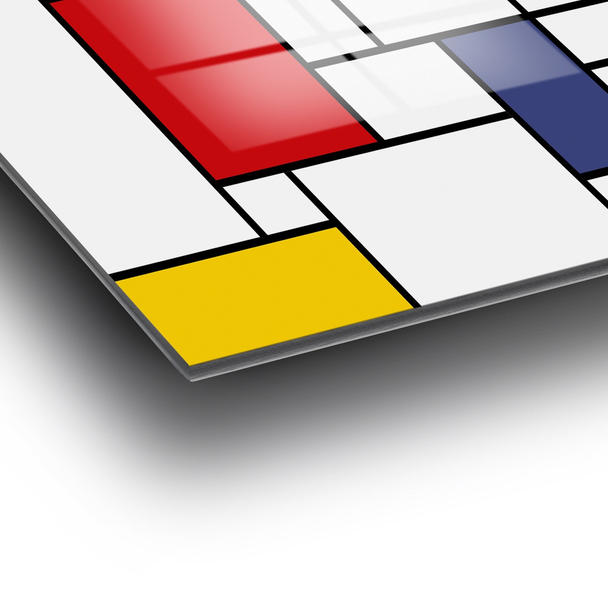 Verleihen Sie Ihrem Raum mit dem mehrfarbigen UV-Bild von Wallity einen Hauch von Kunst und Stil. Dieses gehärtete Glasgemälde begeistert mit lebendigen Farben und einem modernen Design.