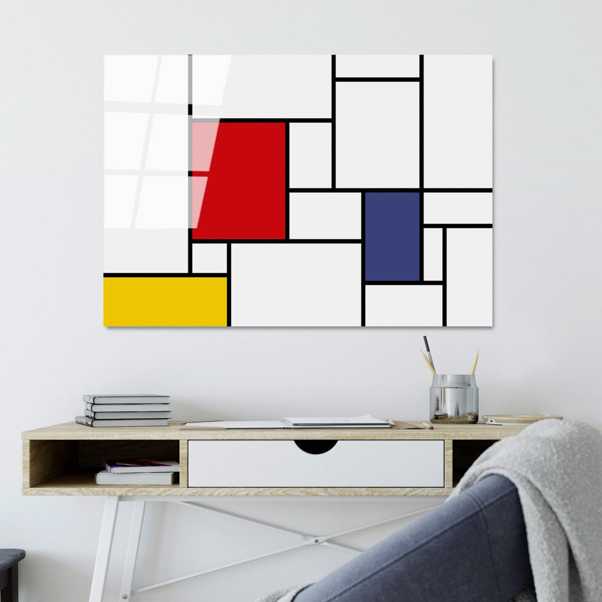 UV Bild - Mehrfarbig in Mehrfarbig präsentiert im Onlineshop von KAQTU Design AG. Bild ist von Wallity