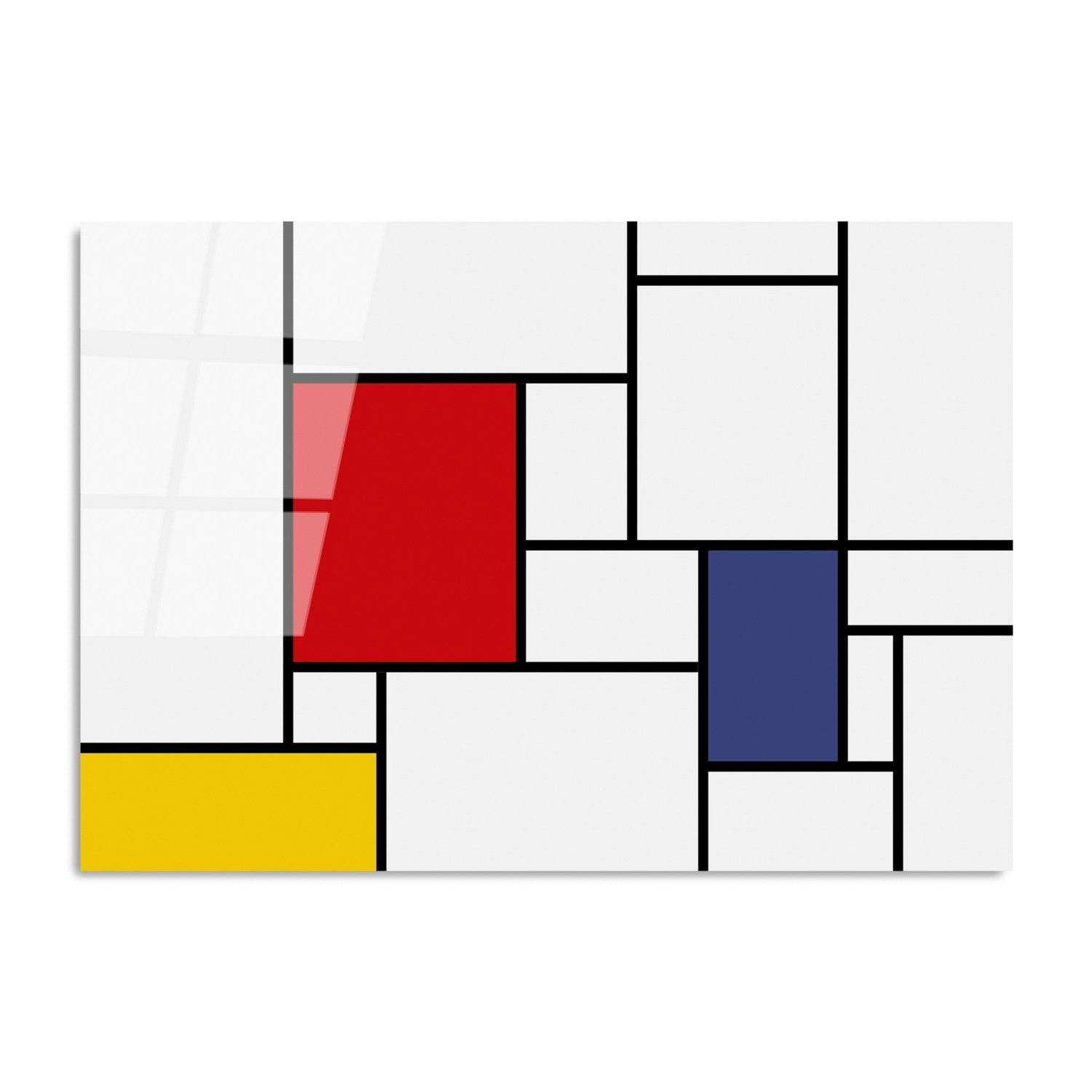 Verleihen Sie Ihrem Raum mit Wallitys mehrfarbigem UV-Bild aus gehärtetem Glas einen Hauch von Eleganz und lebendiger Kunst. Ideal für jedes Zuhause!