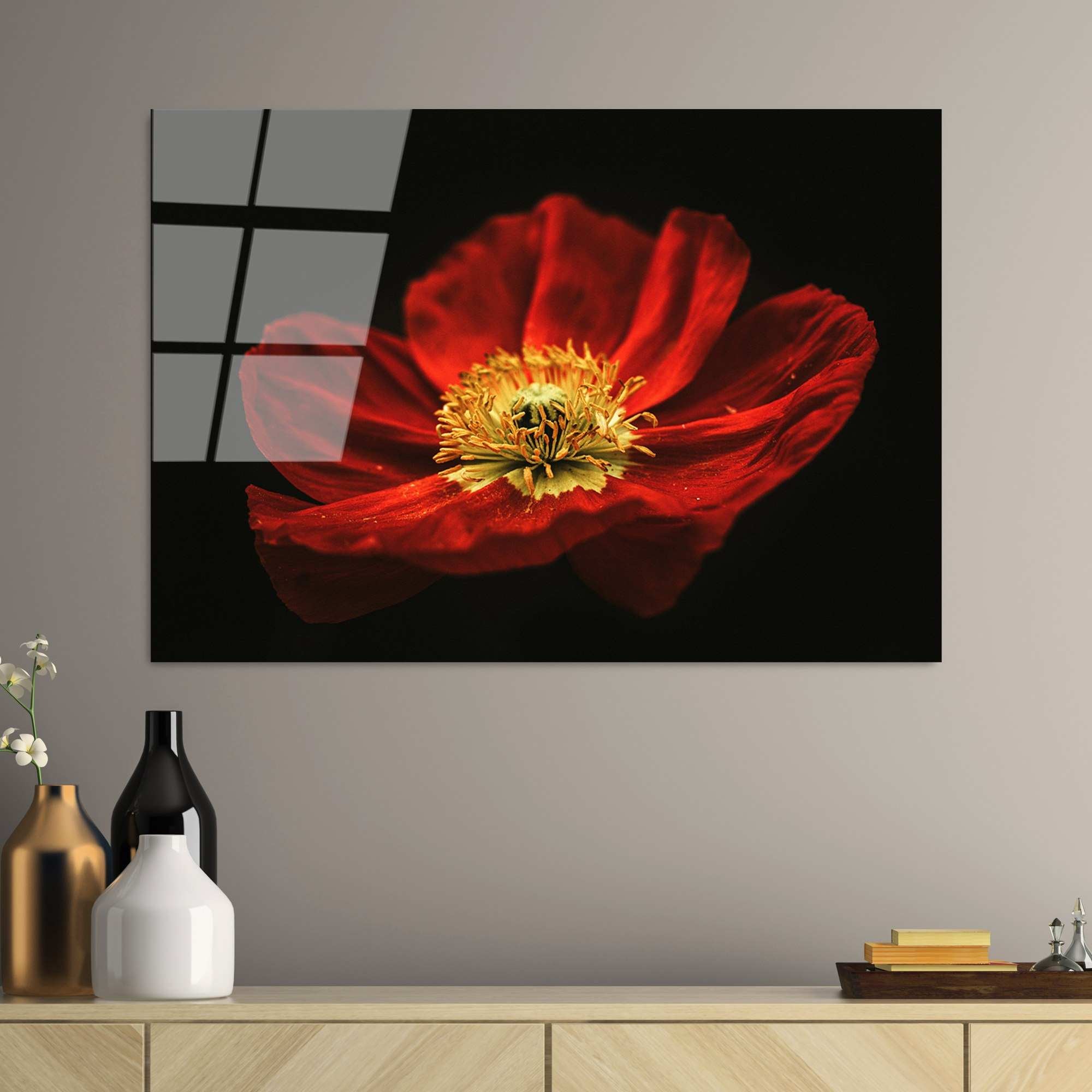 Entdecken Sie das faszinierende UV-Bild von Wallity in Mehrfarbig – ein elegantes Kunstwerk aus gehärtetem Glas, das jeden Raum stilvoll verwandelt.