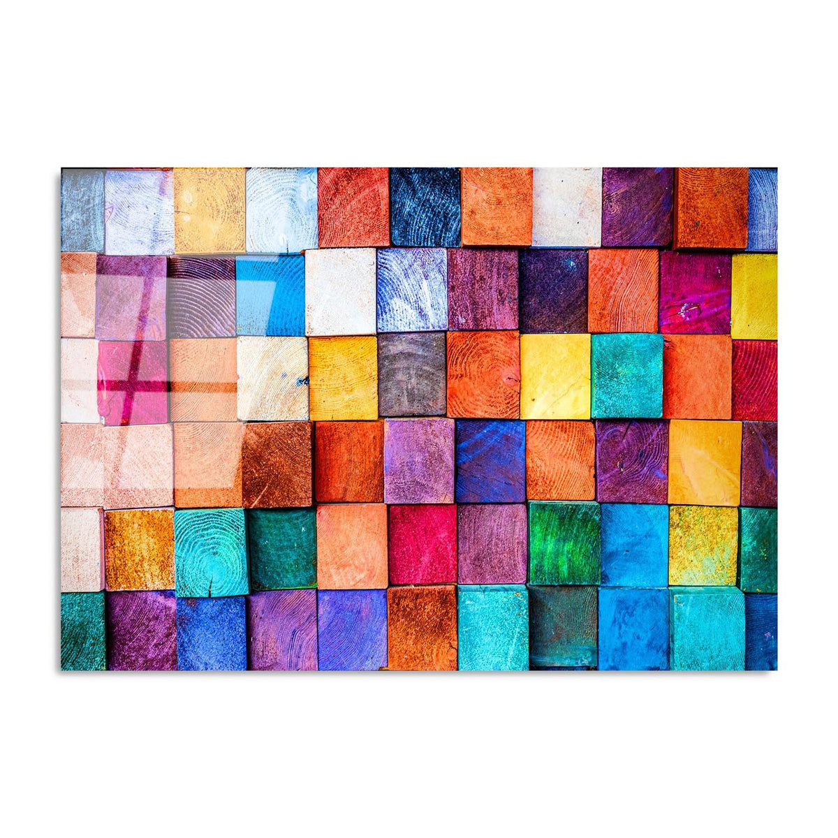UV Bild - Mehrfarbig in Mehrfarbig präsentiert im Onlineshop von KAQTU Design AG. Bild ist von Wallity