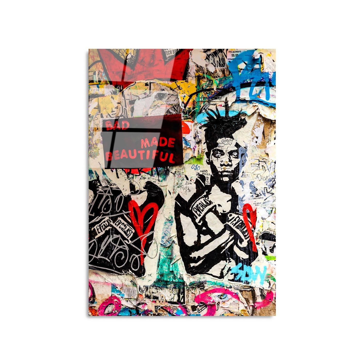 UV-495 45 x 65 in Mehrfarbig präsentiert im Onlineshop von KAQTU Design AG. Bild ist von Wallity