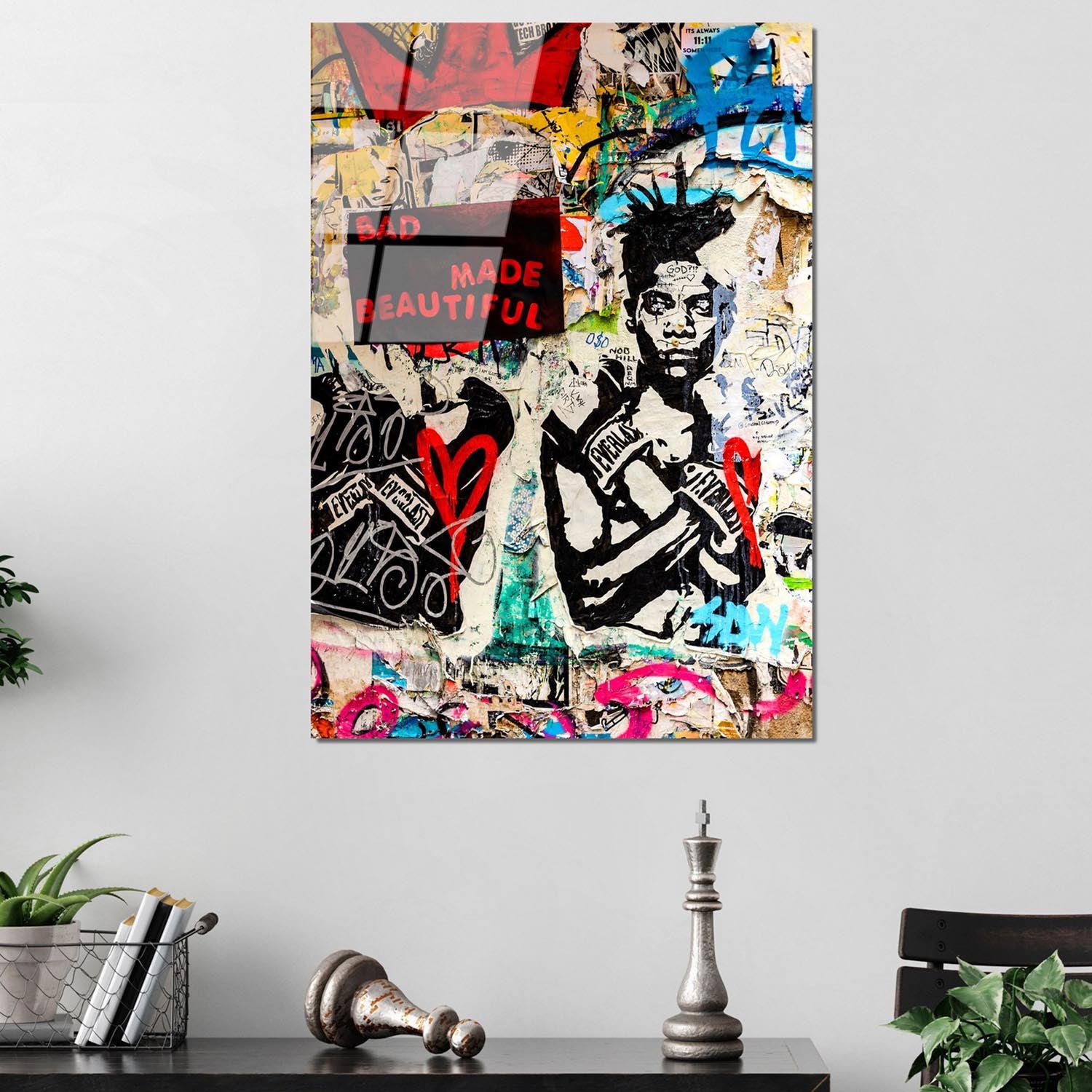 Entdecken Sie das faszinierende UV-Bild von Wallity in Mehrfarbig – ein elegantes Kunstwerk, das jeden Raum aufwertet.