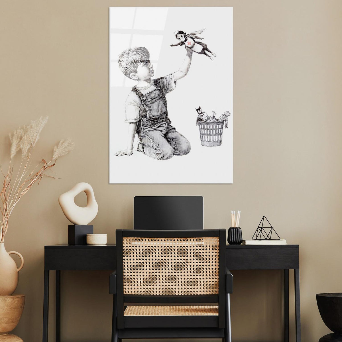 UV Bild - Mehrfarbig in Mehrfarbig präsentiert im Onlineshop von KAQTU Design AG. Bild ist von Wallity