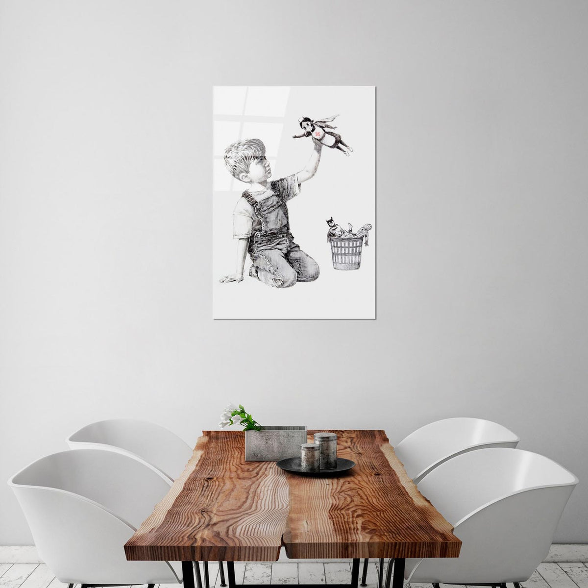 UV Bild - Mehrfarbig in Mehrfarbig präsentiert im Onlineshop von KAQTU Design AG. Bild ist von Wallity