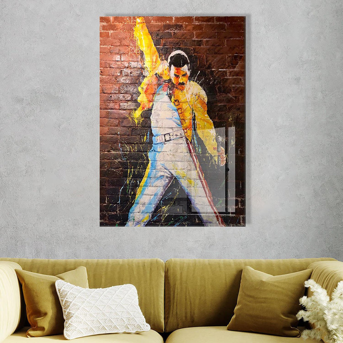 UV Bild - Mehrfarbig in Mehrfarbig präsentiert im Onlineshop von KAQTU Design AG. Bild ist von Wallity