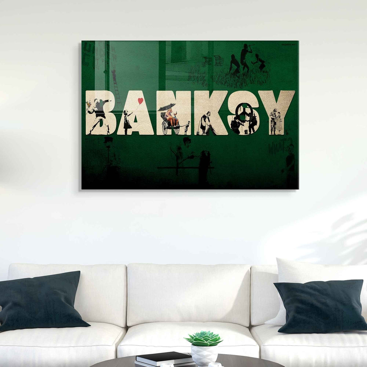 UV Bild - Mehrfarbig in Mehrfarbig präsentiert im Onlineshop von KAQTU Design AG. Bild ist von Wallity