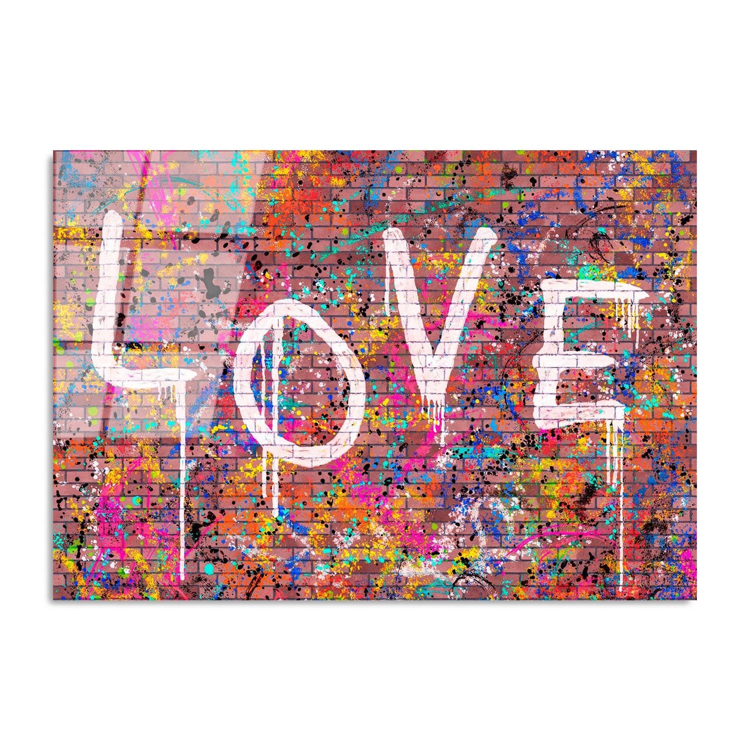 Verleihen Sie Ihrem Zuhause mit dem UV-740 von Wallity einen Hauch von Luxus! Dieses beeindruckende Sicherheitsglasgemälde begeistert mit lebendigen Farben und zeitloser Eleganz.