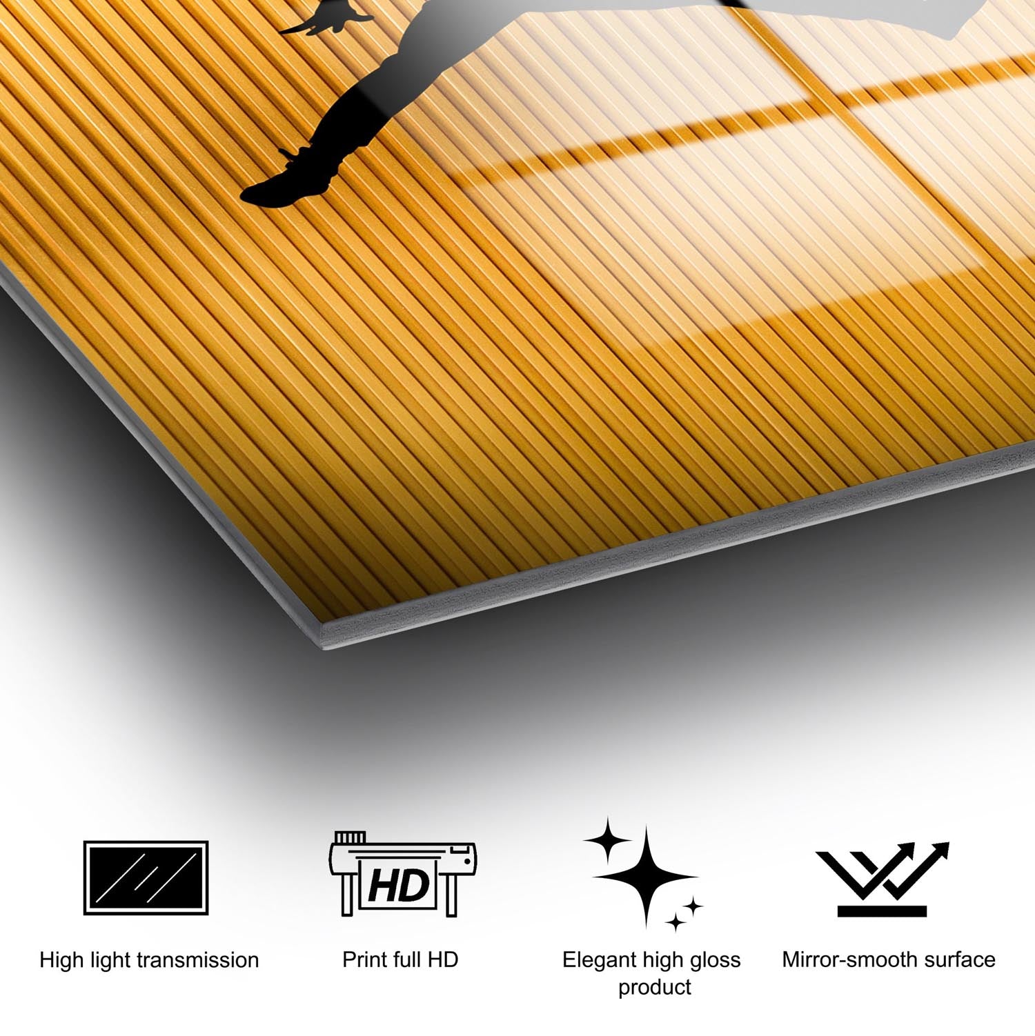 Entdecken Sie die faszinierende Schönheit des mehrfarbigen UV Bildes von Wallity! Dieses 70 x 100 cm große Hartglas-Gemälde verwandelt jeden Raum in ein Kunstwerk.