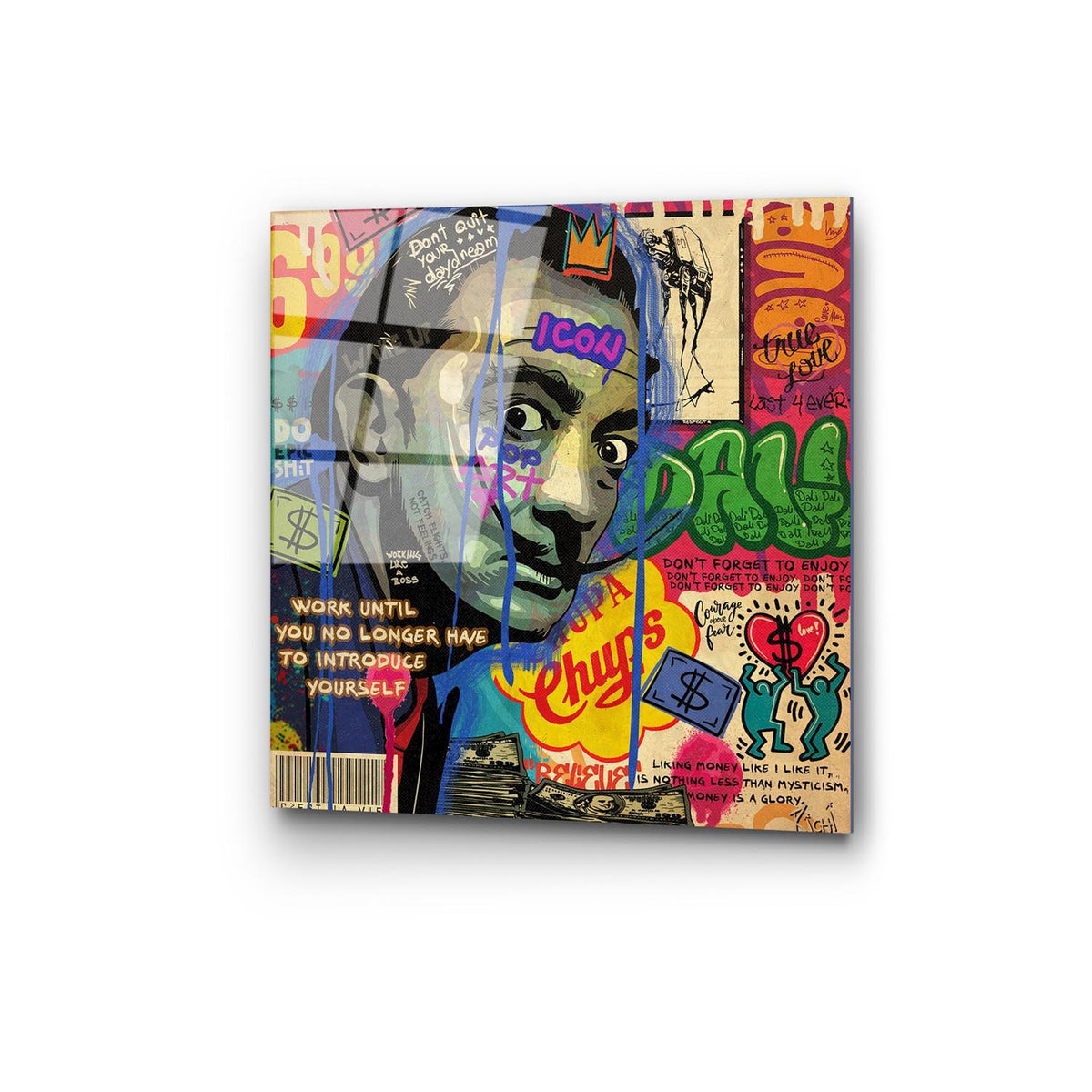 UV Bild - Mehrfarbig in Mehrfarbig präsentiert im Onlineshop von KAQTU Design AG. Bild ist von Wallity