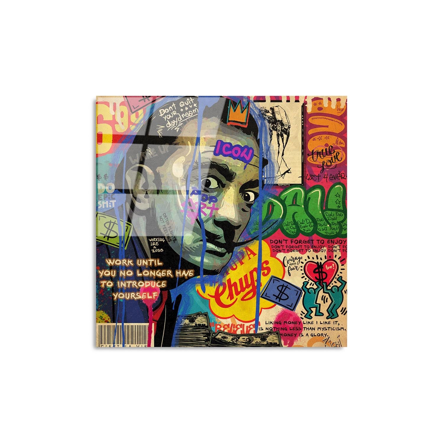 Verleihen Sie Ihrem Raum mit dem UV-817 von Wallity einen Hauch von Eleganz. Dieses langlebige Hartglasbild begeistert mit strahlenden Farben und exquisite Handwerkskunst.