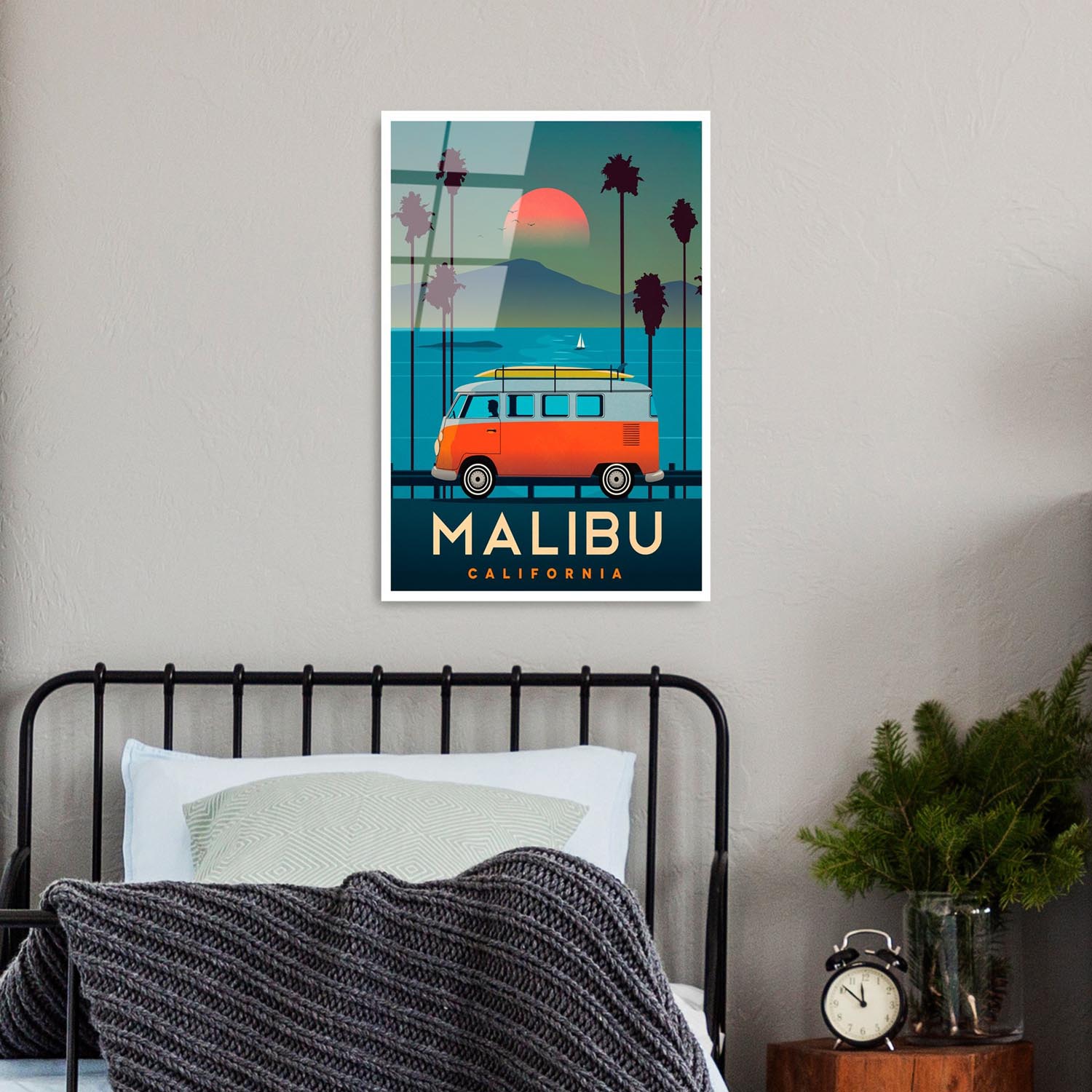 Verleihen Sie Ihrem Zuhause mit dem mehrfarbigen UV Bild von Wallity einen Hauch von Eleganz. Dieses langlebige Kunstwerk aus gehärtetem Glas begeistert mit strahlenden Farben und zeitlosem Design.