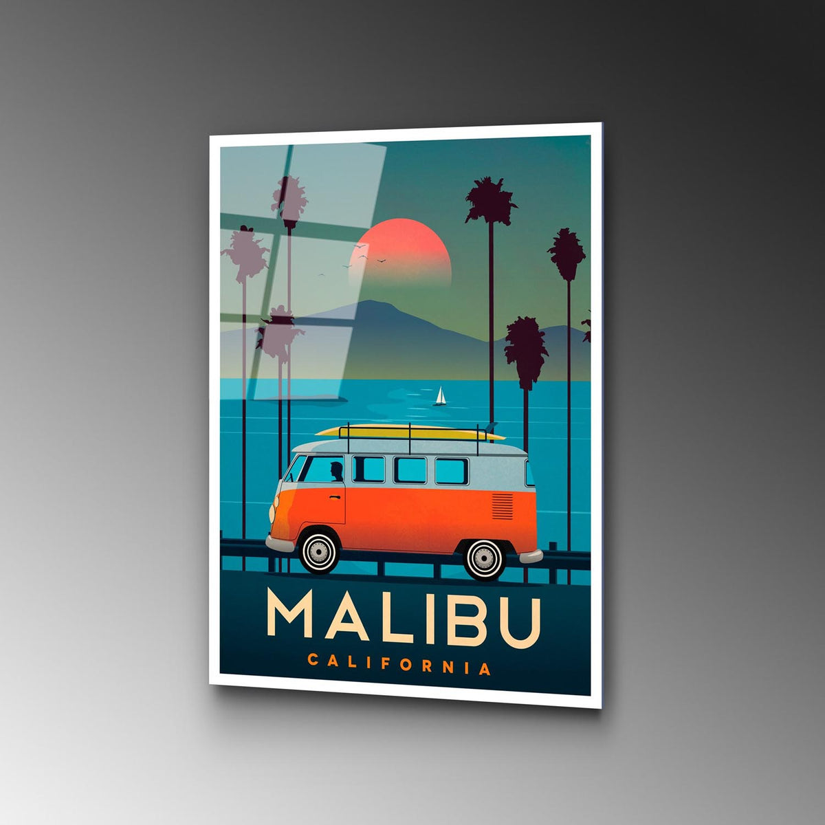 UV Bild - Mehrfarbig in Mehrfarbig präsentiert im Onlineshop von KAQTU Design AG. Bild ist von Wallity
