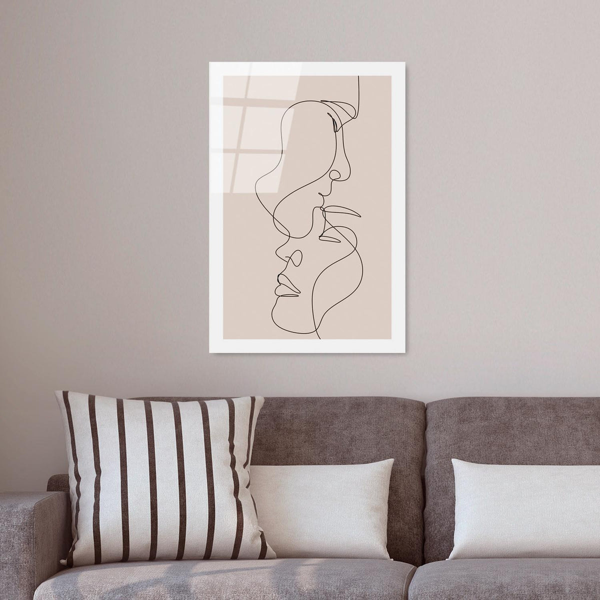 UV Bild - Mehrfarbig in Mehrfarbig präsentiert im Onlineshop von KAQTU Design AG. Bild ist von Wallity