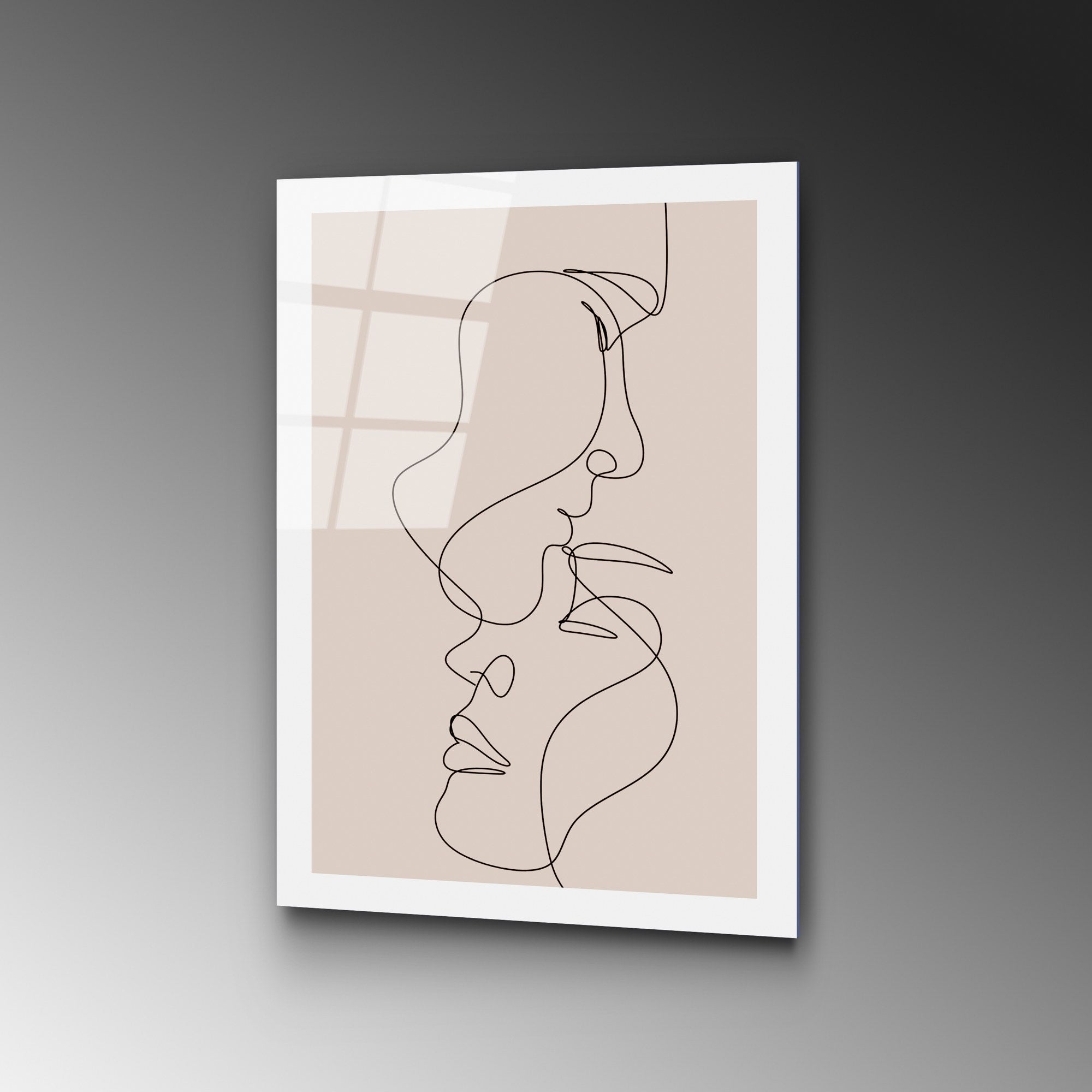 Entdecken Sie die zeitlose Schönheit des mehrfarbigen UV-Bildes von Wallity – ein langlebiges Kunstwerk, das jeden Raum verzaubert.