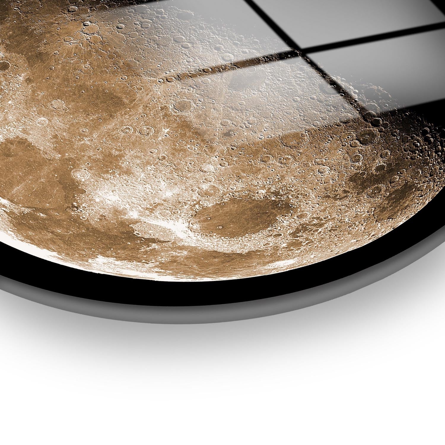 Entdecken Sie die faszinierende Farbvielfalt des UV-Bildes von Wallity aus gehärtetem Glas – ein elegantes Kunstwerk für jeden Raum!