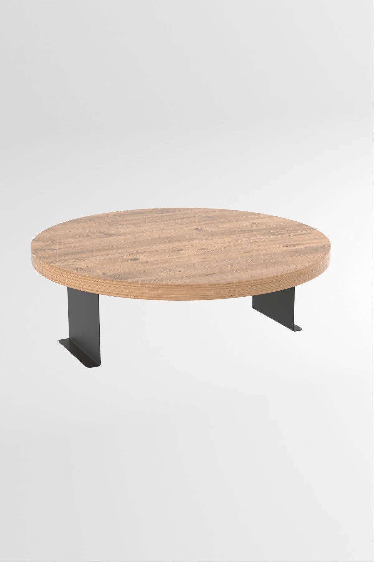 Kleiner Armlehntisch aus MDF mit Oberfläche in Eiche, quadratische Form, Masse 32x32x10 cm, zur Befestigung an Sofa- oder Sessel-Armlehne.