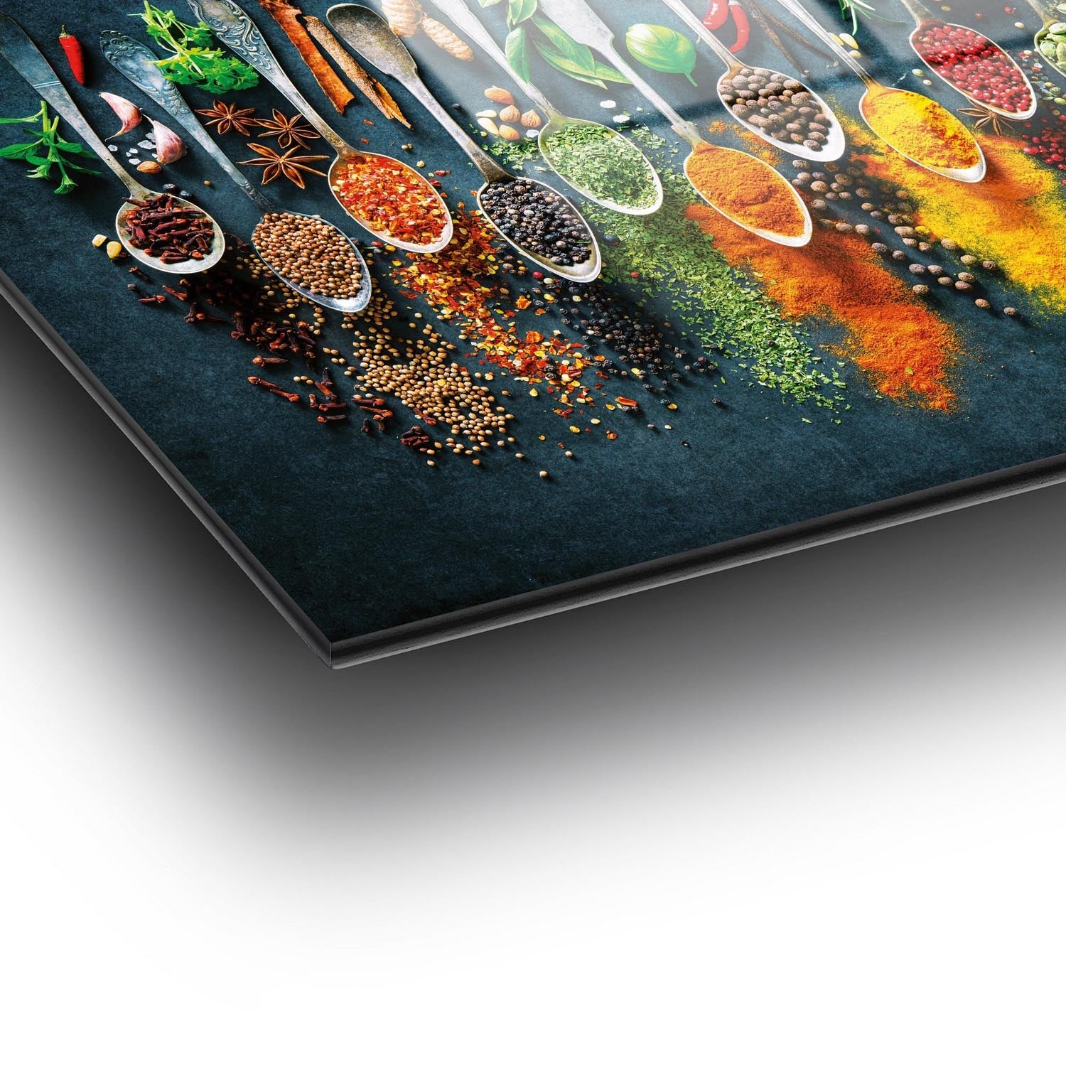 Verleihen Sie Ihrem Zuhause mit dem Wallity Temperglas-Gemälde 0464 einen Hauch von Eleganz. Dieses Kunstwerk begeistert durch lebendige Farben und exquisite Details.