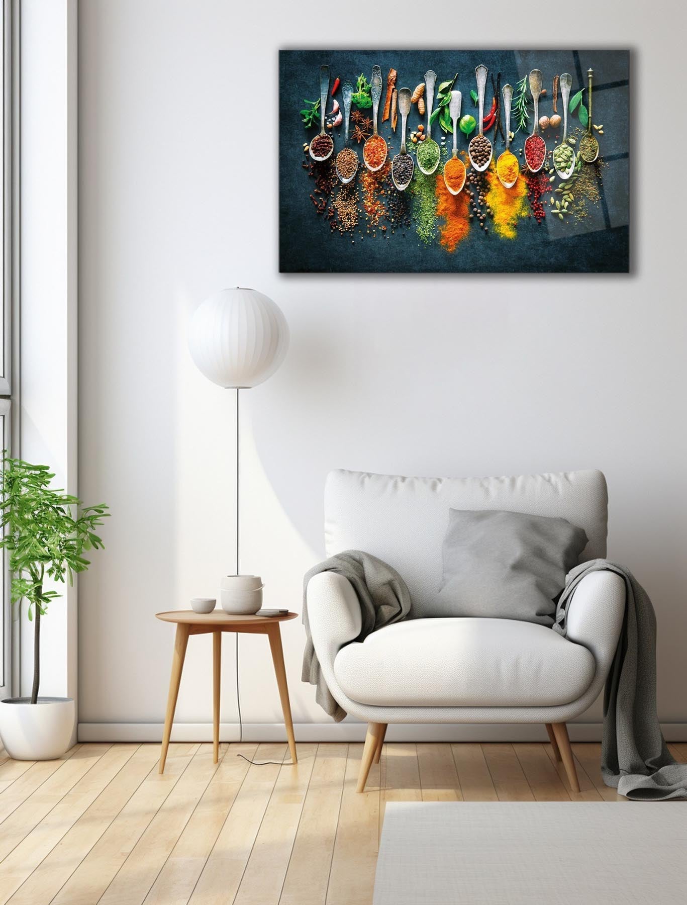 Verleihen Sie Ihrem Zuhause mit dem Wallity Temperglas-Gemälde 0464 einen Hauch von Eleganz. Dieses Kunstwerk begeistert durch lebendige Farben und exquisite Details.