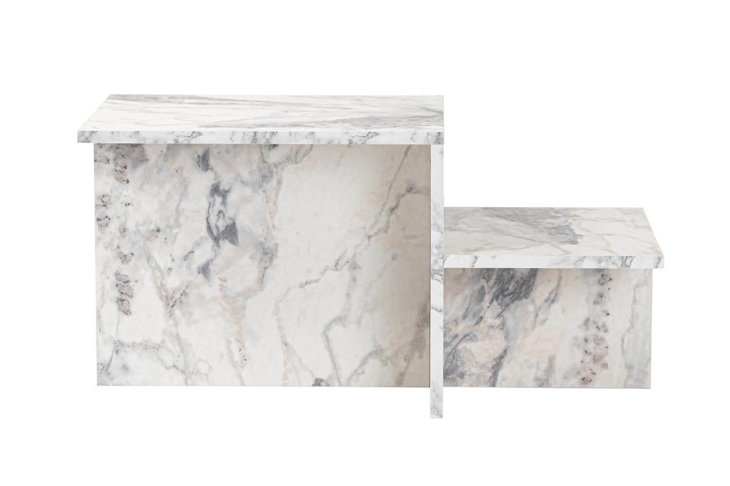 Harmony - Fressia Marble in Freesia- Marmor präsentiert im Onlineshop von KAQTU Design AG. Beistelltisch ist von Nordure