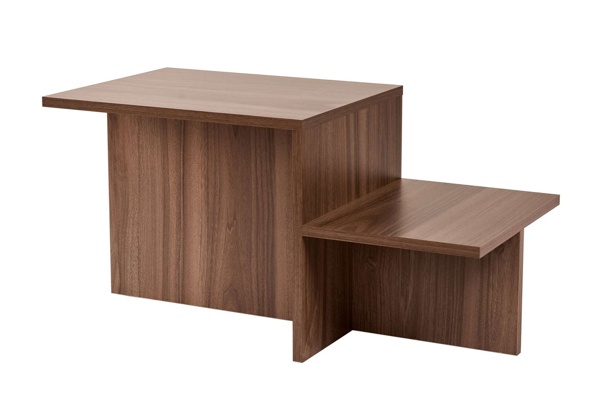 Harmony Sofatisch - Walnuss in Walnuss präsentiert im Onlineshop von KAQTU Design AG. Couchtisch ist von Nordure