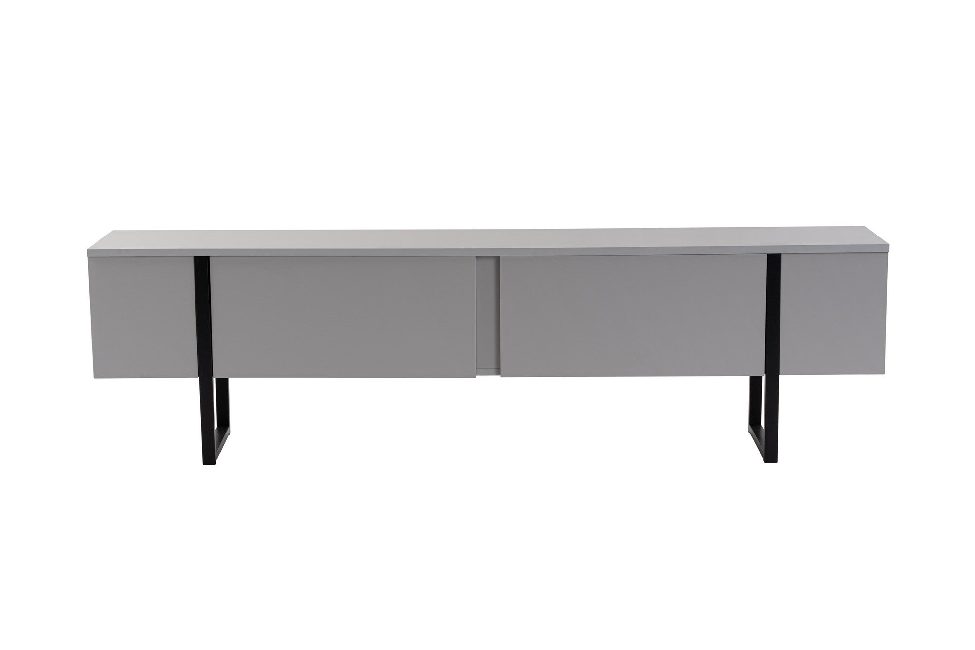Gestalten Sie Ihr Zuhause mit dem Serenity Sideboard von Nordure in Grau und Schwarz – die perfekte Lösung für stilvolle Ordnung und modernes Design.