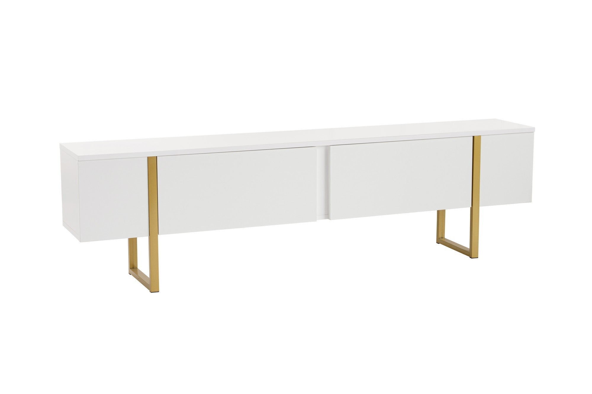 Serenity - White, Gold in Weisses Gold präsentiert im Onlineshop von KAQTU Design AG. Sideboard ist von Nordure