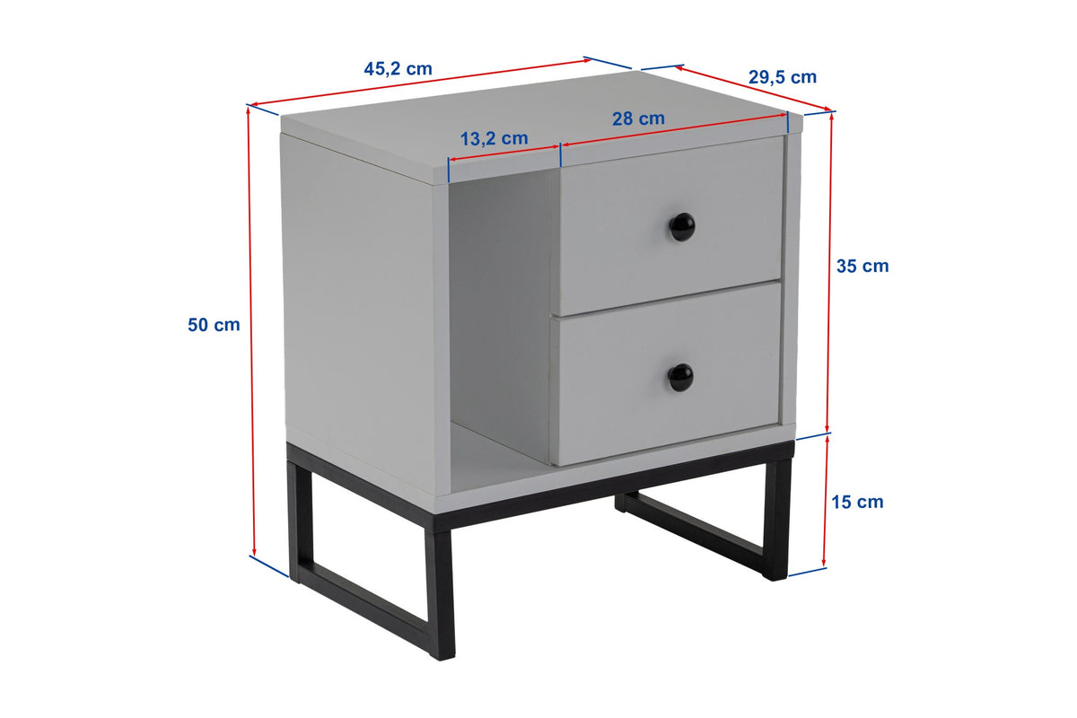 Glimmer Nachttisch - Holz Schwarz
Schwarz in Holz Schwarz / Schwarz präsentiert im Onlineshop von KAQTU Design AG. Nachttisch ist von Nordure