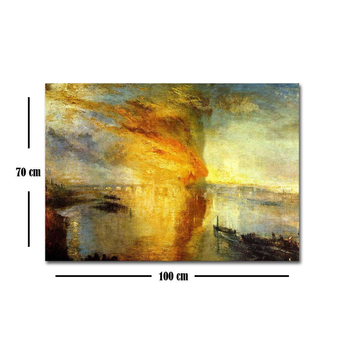 70100FAMOUSART Bild - Mehrfarbig in Mehrfarbig präsentiert im Onlineshop von KAQTU Design AG. Bild ist von Wallity