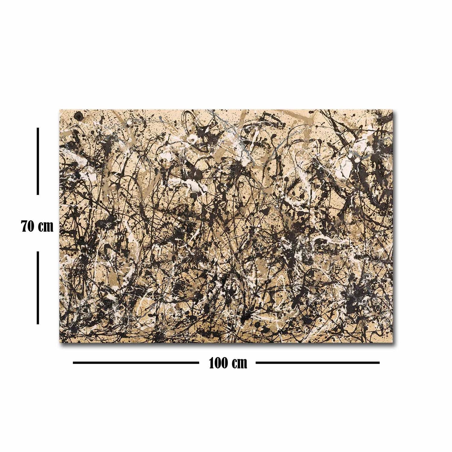 Verleihen Sie Ihrem Raum mit dem 70100FAMOUSART von Wallity, einem beeindruckenden Leinwandgemälde, lebendige Farben und künstlerische Eleganz.