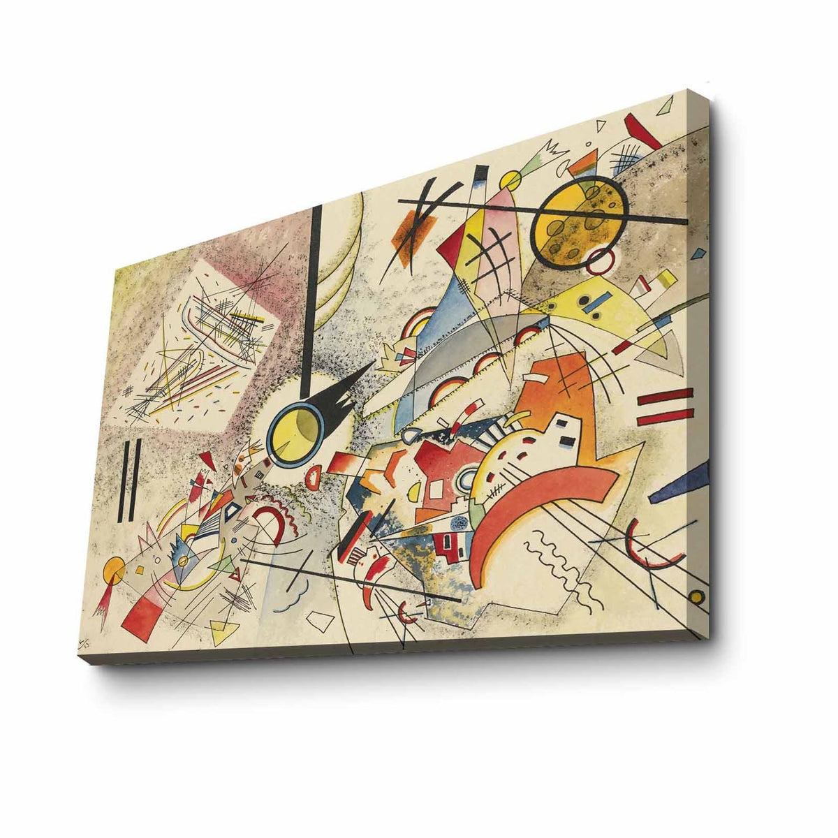 70100FAMOUSART Bild - Mehrfarbig in Mehrfarbig präsentiert im Onlineshop von KAQTU Design AG. Bild ist von Wallity