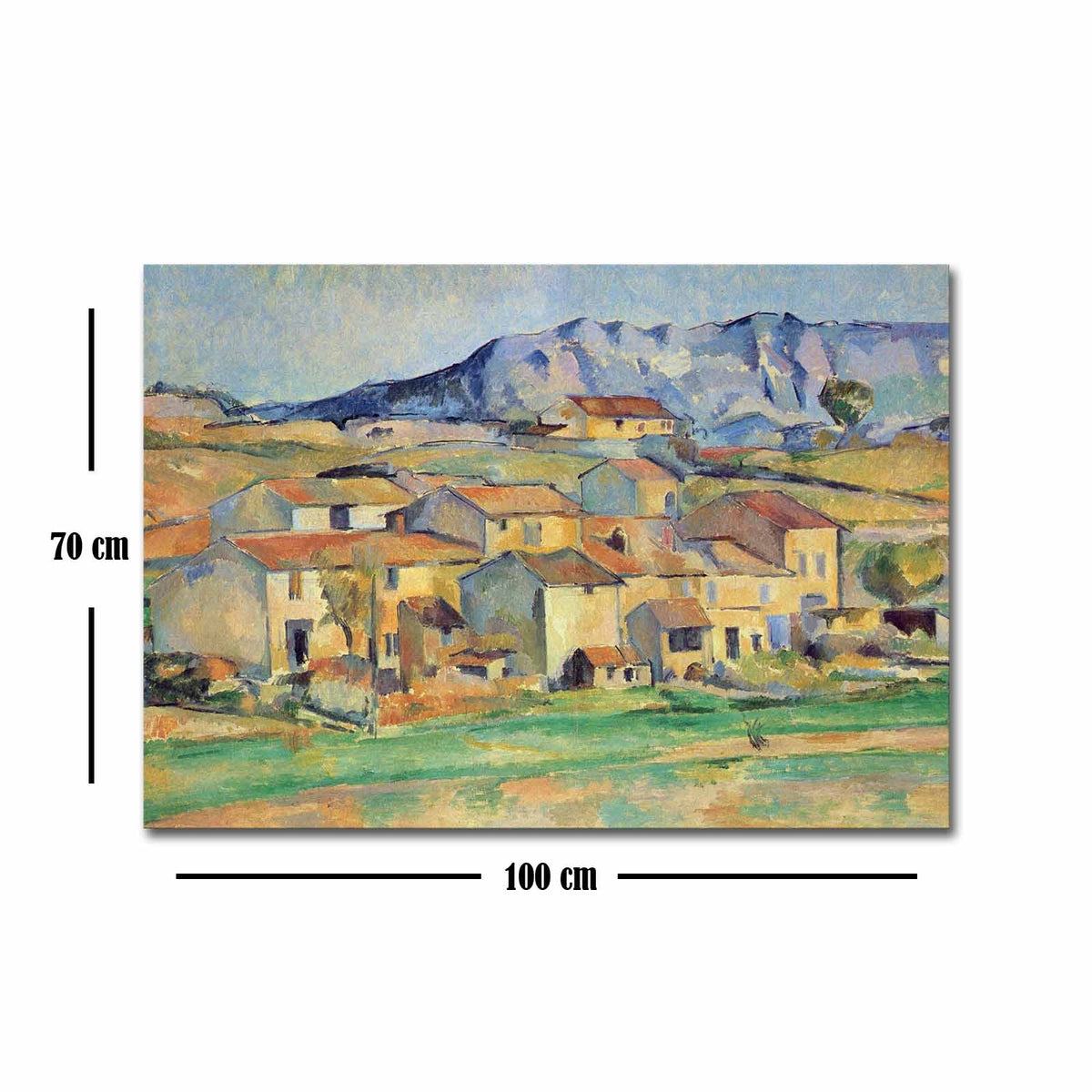 70100FAMOUSART Bild - Mehrfarbig in Mehrfarbig präsentiert im Onlineshop von KAQTU Design AG. Bild ist von Wallity