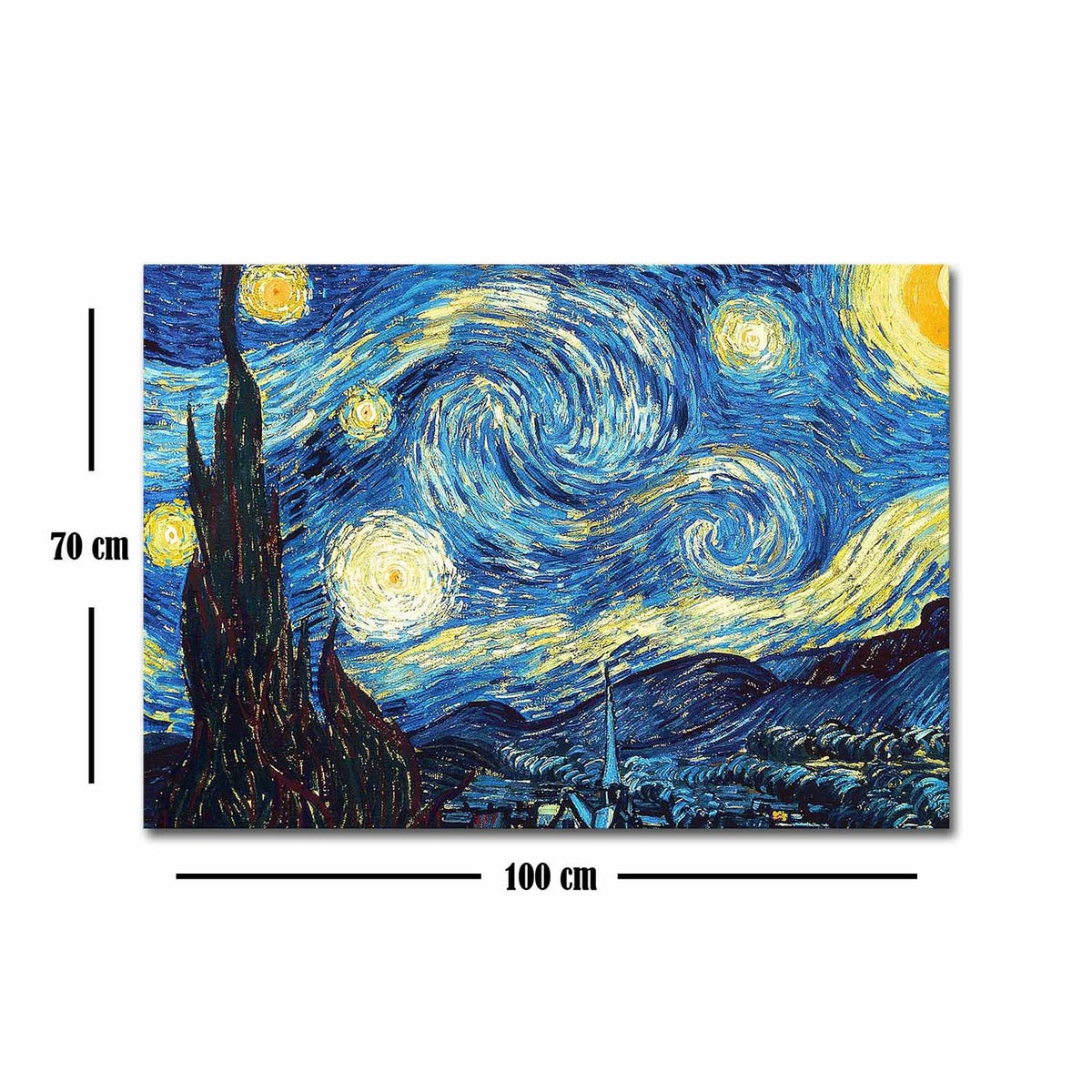 70100FAMOUSART Bild - Mehrfarbig in Mehrfarbig präsentiert im Onlineshop von KAQTU Design AG. Bild ist von Wallity